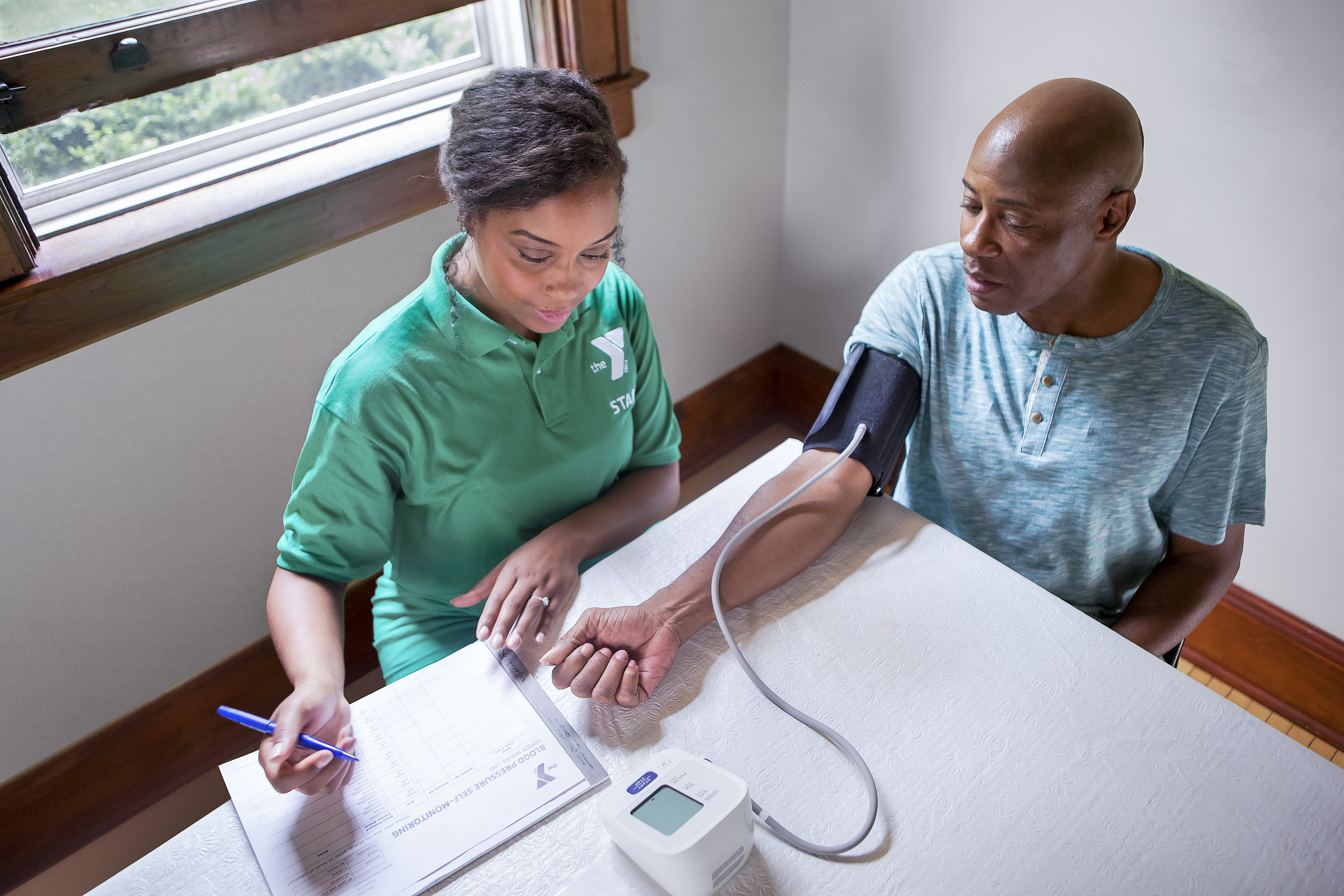 eugene ymca blood pressure self-measuring