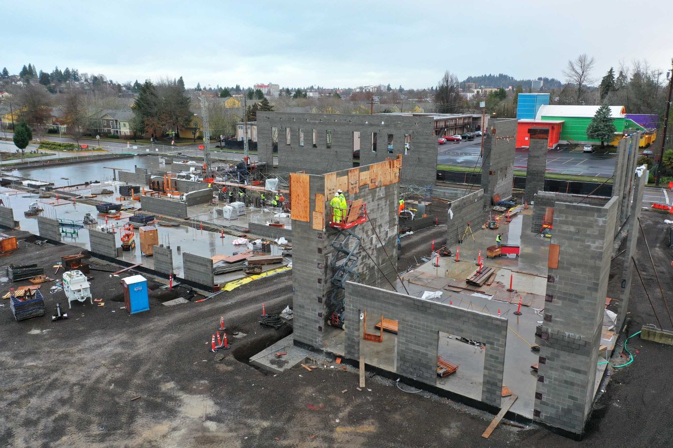 eugene ymca construction update january 2023