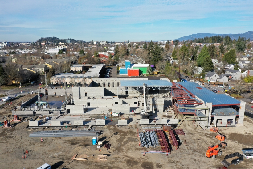 eugene ymca construction update february 2023