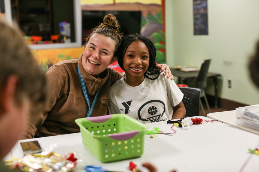 make friendship bracelets, do crafts, play games