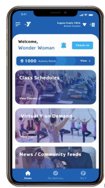 ymca universal app demo