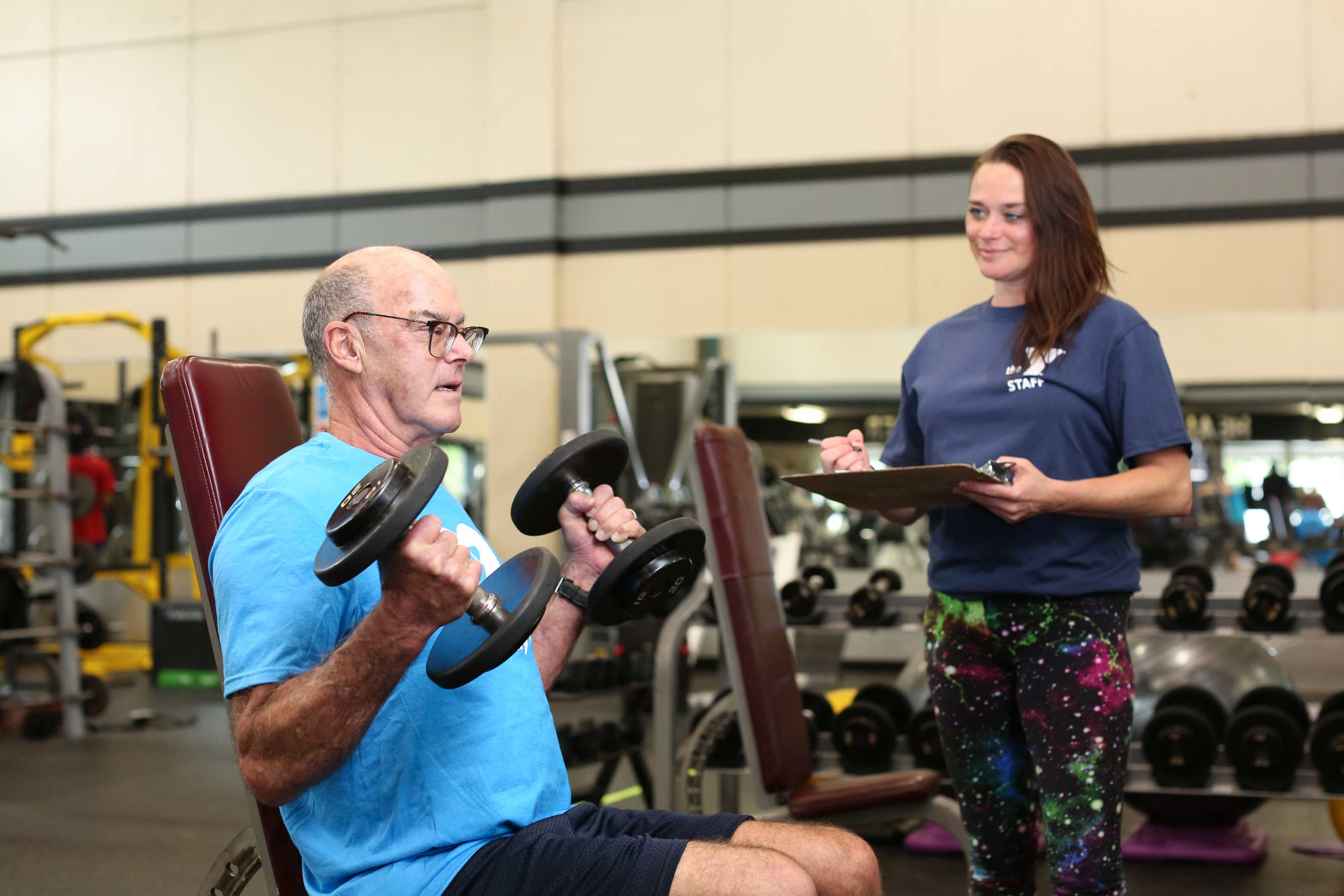 eugene ymca dumbell