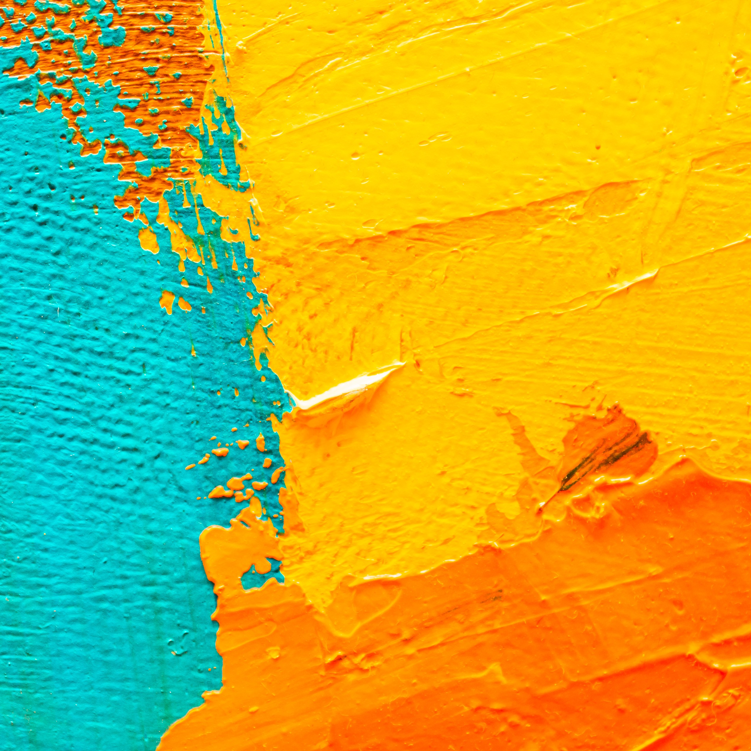 colorful paint strokes