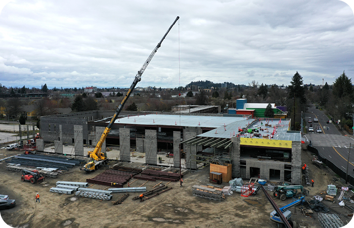 eugene ymca construction update april 2023