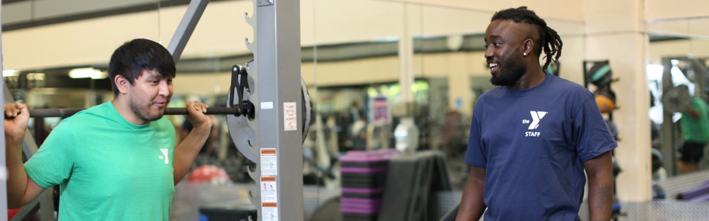 YMCA personal trainers at the Health & Wellness center