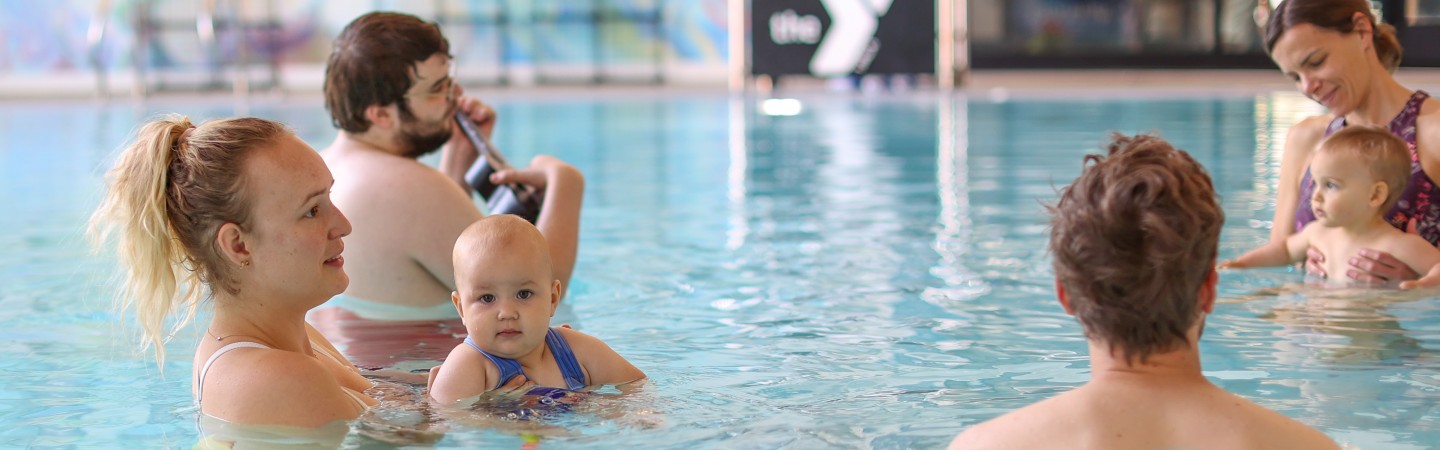 baby swim lessons at eugene family ymca