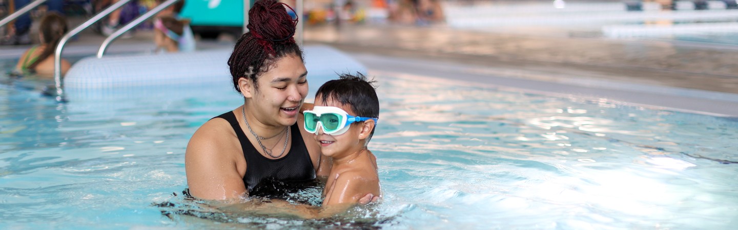 Private swim lessons at YMCA
