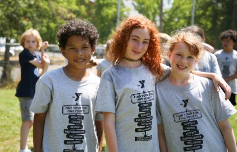 youth at eugene ymca summer sports camp