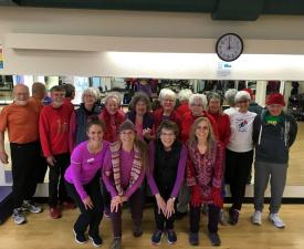 ymca members group photo