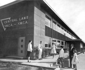eugene ymca patterson facility in 1956