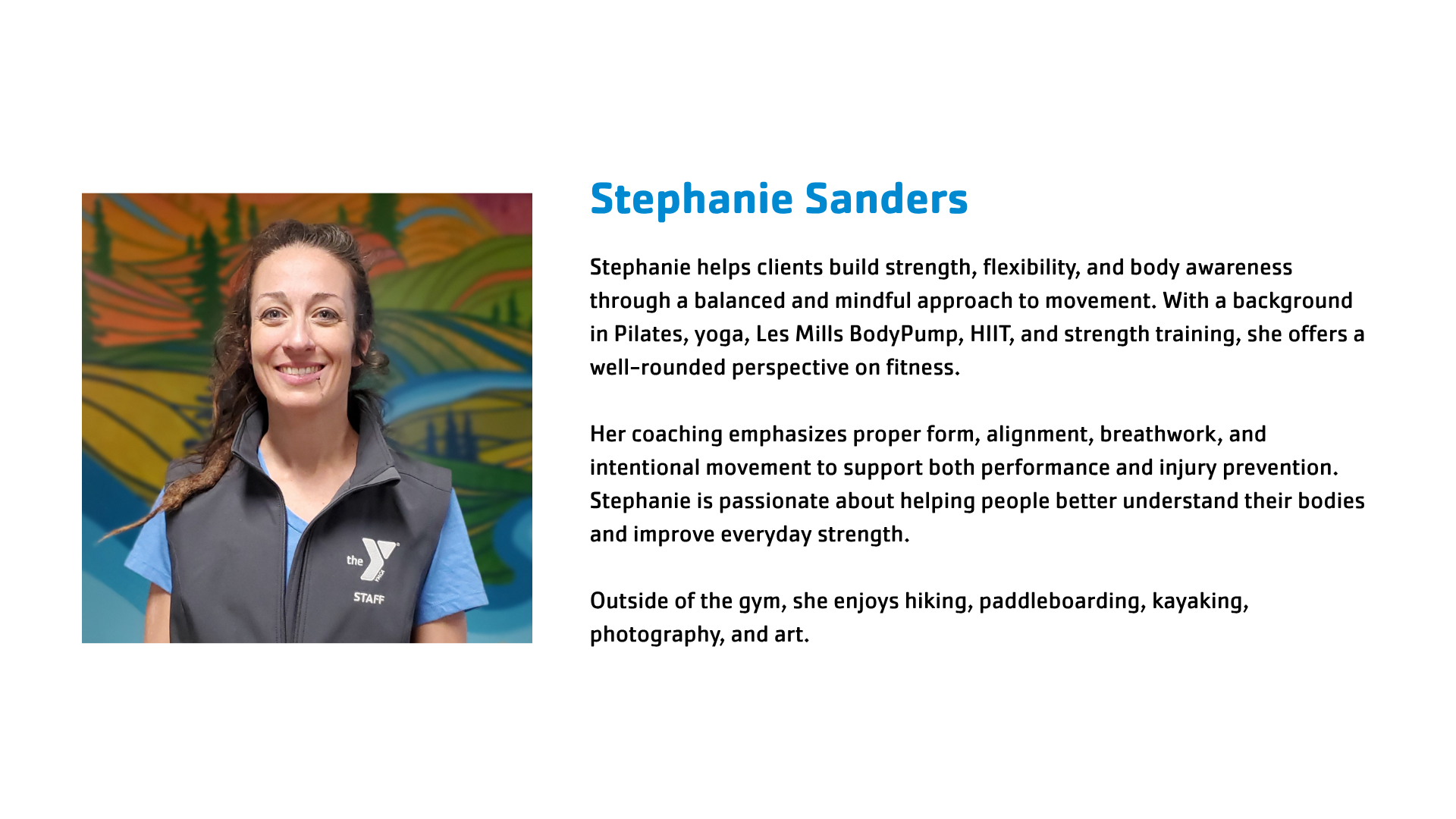 Trainer biography, slide 18