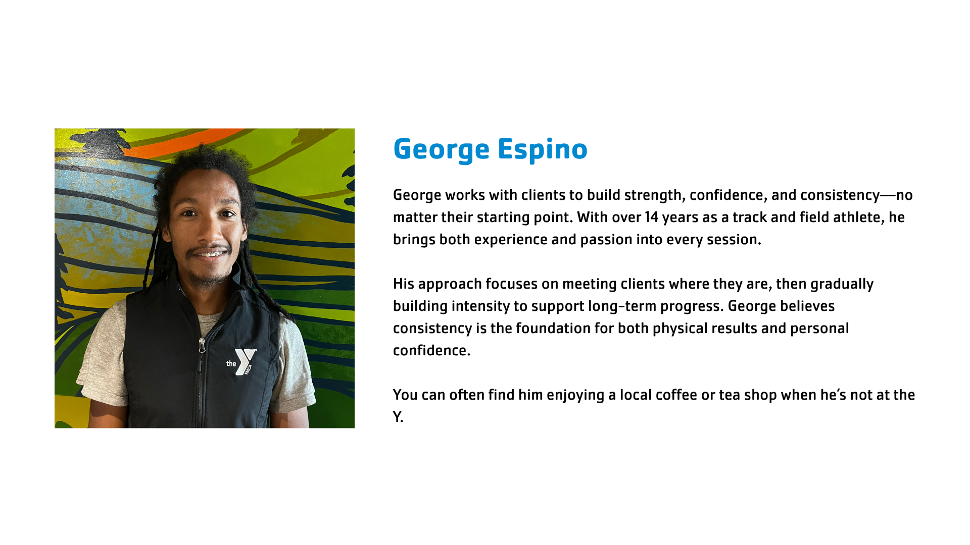 Trainer biography, slide 7