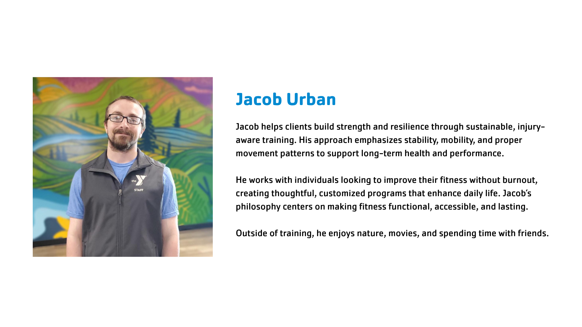 Trainer biography, slide 9